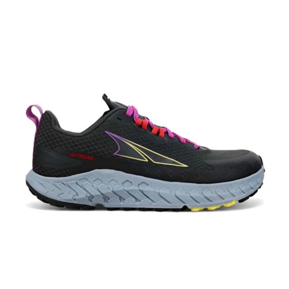 Altra Outroad Black Multi Color Trail Running Shoes Athletic Sneakers Womens 8.5